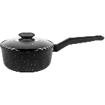 Ковш Maunfeld Galaxite MF18GLX01SP из литого алюминия со стеклянной крышкой, 18 см, 1,6 л