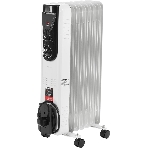 Обогреватель масляный Centek CT-6200 (7 секций) белый, 700/1000/1500 Вт, 15 м2, термостат