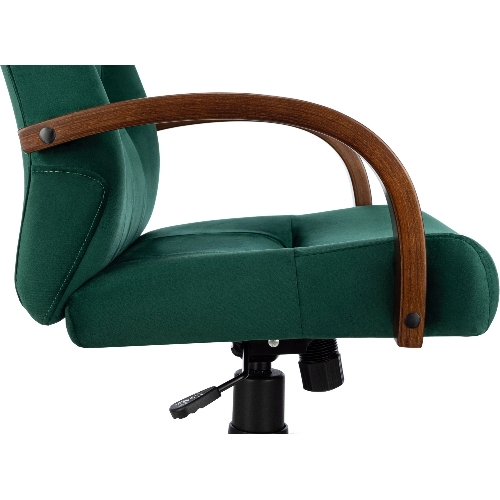 Кресло Бюрократ T-9928WALNUT Fabric Italia Green зеленый, ткань