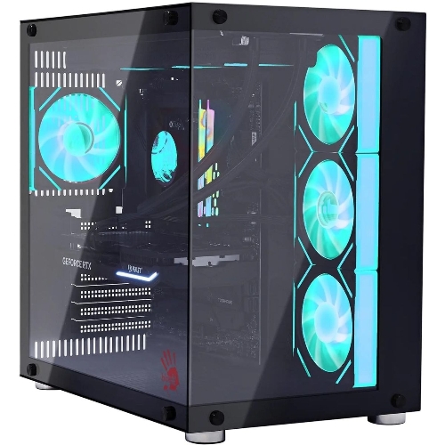 Компьютер Bloody BD-PC CZ79C3 MT i5 14600KF (3.5) 32Gb SSD 1Tb RTX 5070 12Gb Win 11H 64 2.5xGbitEth 850W черный (RUS) (2129071)