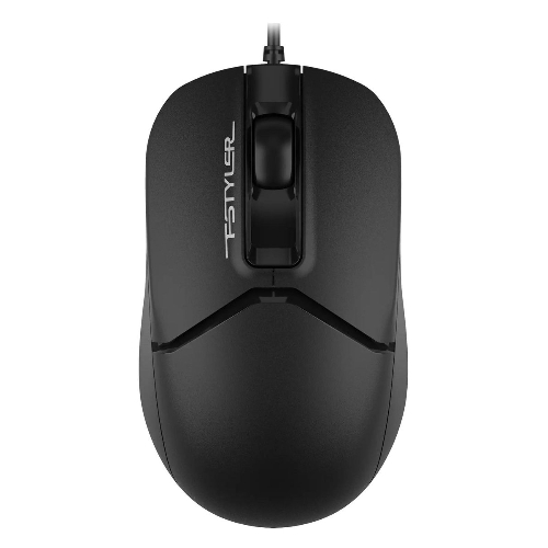 Комплект клавиатура+мышь A4Tech FStyler F1512 проводной, USB, 1200 DPI, черный