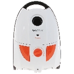 Пылесос Centek CT-2503 белый/оранжевый, 400/2000 Вт, уборка сухая, пылесборник мешок 2.5 л