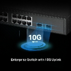 Коммутатор TP-Link SG3218XP-M2 (L2+) 16x2.5Гбит/с 2xКомбо(10Gbase-T/SFP+) 2SFP+ 8PoE+ 240W управляемый
