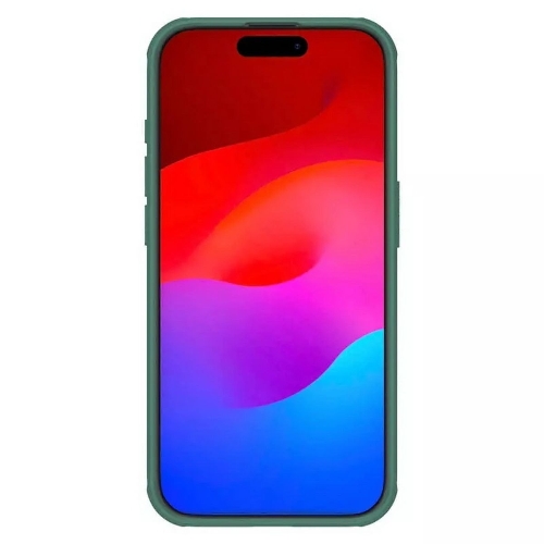 Чехол Super Frosted Shield Pro Magnetic Case, темно-зеленый, (AP IP15 Pro)