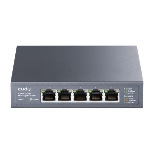 Коммутатор Cudy HS105, 5×2.5 Гбит/с