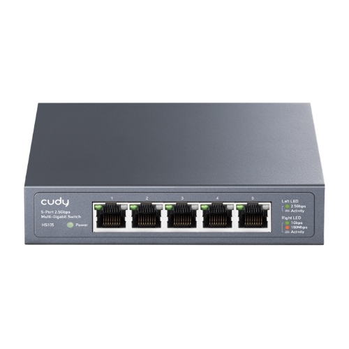 Коммутатор Cudy HS105, 5×2.5 Гбит/с
