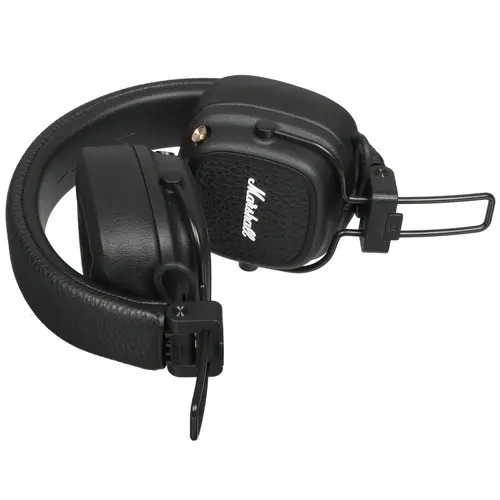 Беспроводные/проводные наушники Marshall Major V черный, накладные, Bluetooth + проводной, беспроводная зарядка, до 100 ч