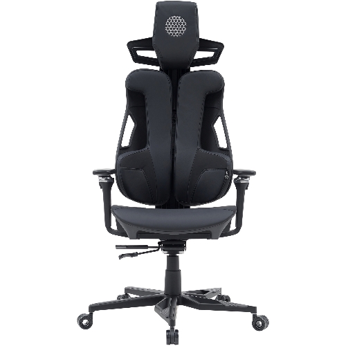 Кресло Cactus CS-CHR-DUO-BBK черный, экокожа
