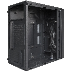 Компьютерный корпус Minitower ExeGate BAA-109U2-UNS400 (mATX, БП UNS400 с вент. 12см, 2*USB+2*USB 3.0, аудио, черный)