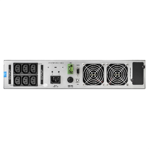 Источник бесперебойного питания On-line ExeGate EP285647RUS PowerExpert ULS-2000.LCD.AVR.C13.USB.RS232.SNMP.2U 2000VA/2000W, On-Line, PF=1, LCD, 6*IEC-C13, RS232, USB, SNMP-slot, Rackmount 2U/Tower, черный