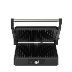 Гриль электрический Topdevice EG1/2200 Вт/0-240 °C/раскрытие на 180 °C/несъемные панели/черно-серебристый (TDSEG001_BK)