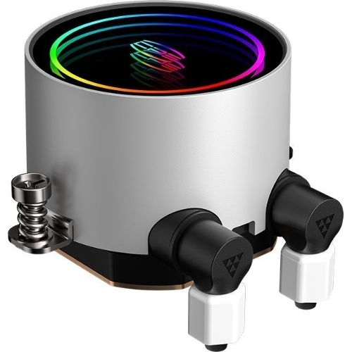Система жидкостного охлаждения PcCooler DA240 WH ARGB Soc-AM5/AM4/1200/1700/1851 белый 4-pin Al+Cu 270W Ret (DA240-WHAWXX-GL)