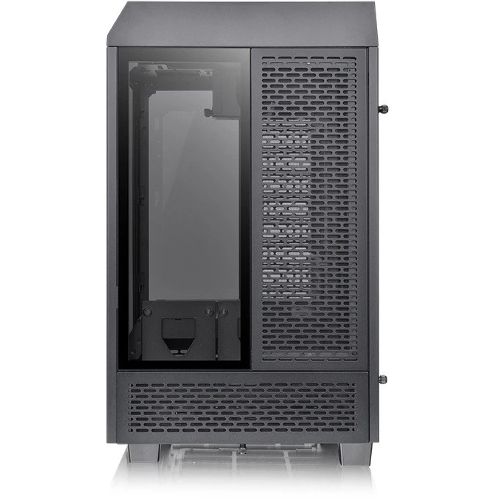 Компьютерный корпус Thermaltake The Tower 100 черный без БП ATX 2x120мм 2xUSB 3.0 1xUSB3.1 audio bott PSU