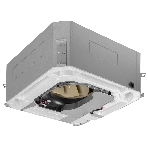 Внутренний блок сплит-системы кассетного типа Electrolux EACC/in-12H/UP4-DC/N8 инвертор, 12000 BTU, 35 м², 29 дБ, охлаждение, обогрев, осушение, белый