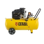 Компрессор воздушный Denzel DKV2200/100,Х-PRO (58079) 2.2 кВт, 400 л/мин, 100л