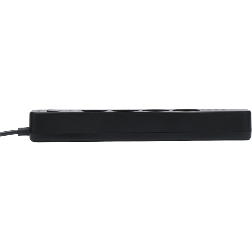 Сетевой фильтр Гарнизон 2.0 Мультипорт EPS-4-U3-B-2, 4 р, 10А, 3xUSB, 2 м, ур.защиты 2+, черный, пакет