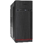 Компьютерный корпус Miditower ExeGate AA-442U2-UNS400 (ATX, БП UNS400 с вент. 12см, 1хUSB+2хUSB 3.0, аудио, черный)