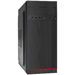 Компьютерный корпус Miditower ExeGate AA-442U2-UNS400 (ATX, БП UNS400 с вент. 12см, 1хUSB+2хUSB 3.0, аудио, черный)