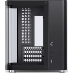 Корпус без блока питания Корпус JONSBO TK-1 Black 2.0 MATX без БП, mini-ITX, micro-ATX, черный