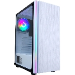 Компьютерный корпус AeroCool/Formula CL-3302W RGb белый без БП ATX 2xUSB 2.0 1xUSB 3.0 audio bott PSU