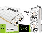 Видеокарта Zotac PCI-E 5.0 RTX 5060 TWIN EDGE OC WHITE ED NVIDIA GeForce RTX 5060 8Gb 128bit GDDR7 2527/28000 HDMIx1 DPx3 HDCP Ret белый