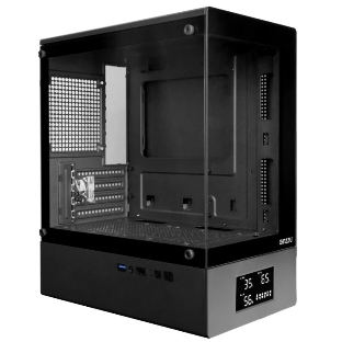 Компьютерный корпус Ginzzu RX400D mATX жк. Дисплей
