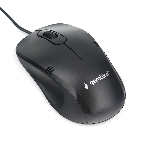 Мышь проводная Gembird MOP-100 черный, 1000 dpi, USB, кнопки - 3