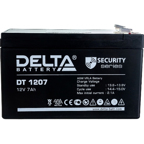 Батарея для ИБП Delta DT 1207 (12V, 7Ah)