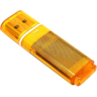 Флешка USB QUMO 32 Gb USB 2.0 Optiva 01 оранжевый корпус оранжевый