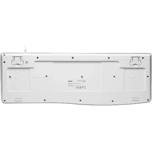 Клавиатура проводная Acer OKW301 (ZL.KBDCC.01B), USB, белый