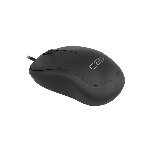Мышь проводная CBR CM 106 черный, 1000 dpi, USB, кнопки - 3, 1,5 м