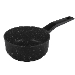 Ковш Maunfeld Galaxite MF18GLX01SP из литого алюминия со стеклянной крышкой, 18 см, 1,6 л
