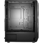 Компьютерный корпус Bloody BD-CC115 черный без БП ATX 8x120мм 1xUSB 2.0 1xUSB 3.0 audio bott PSU