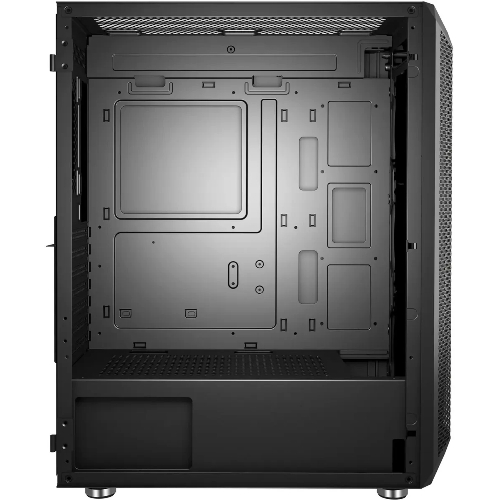 Компьютерный корпус Bloody BD-CC115 черный без БП ATX 8x120мм 1xUSB 2.0 1xUSB 3.0 audio bott PSU