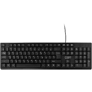 Клавиатура CBR KB-101 проводная, USB Type-A, чёрный