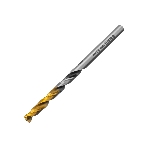 Сверло спиральное по металлу Denzel 4,2 x 75мм, Р6М5, Golden Tip, многогранная заточка