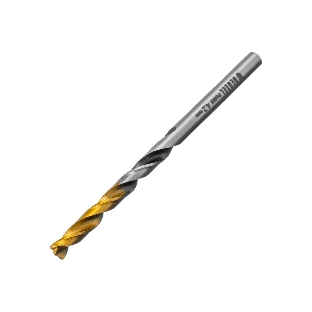 Сверло спиральное по металлу Denzel 4,2 x 75мм, Р6М5, Golden Tip, многогранная заточка