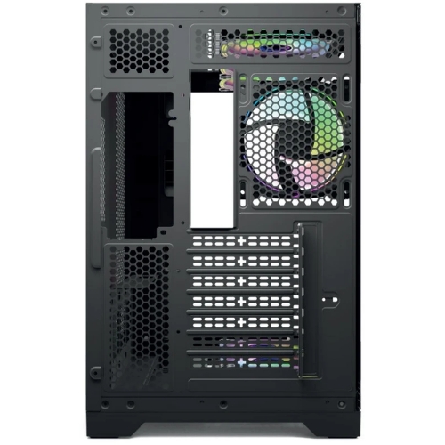 Компьютерный корпус Forza FZ-G42A Seaview TG ATX Case, black, w/o psu, Tempered glass front panel, 1x3,5