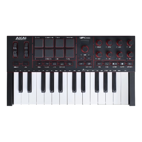 Миди-клавиатура AKAI MPK Mini IV черный миди-клавиатура