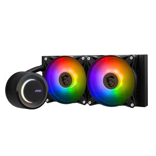Система жидкостного охлаждения MSI MAG CORELIQUID E240 2x ARGB Fan LGA 1200/1700 AM5/AM4 (306-7ZW5E17-C24)