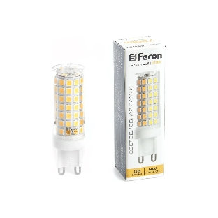 Лампа светодиодная Feron LB-434 9Вт 230В G9 теплый капсульная