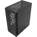 Компьютерный корпус Bloody BD-CC115 черный без БП ATX 8x120мм 1xUSB 2.0 1xUSB 3.0 audio bott PSU