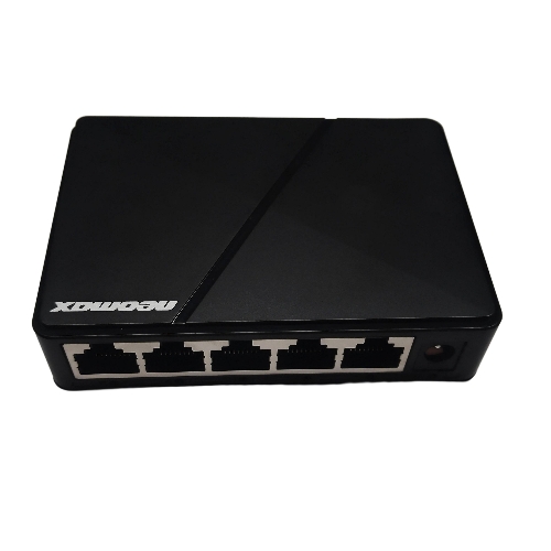 Коммутатор неуправляемый NEOMAX NMS-105P-1000-P, 5 портов 1000 Mbps, пластик