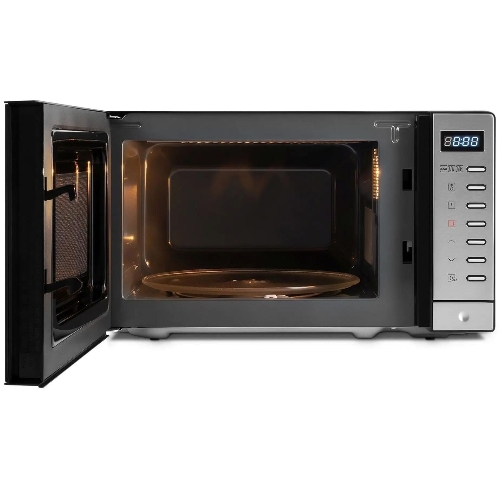 Микроволновая печь Rondell RDE-MW203 черный/серебристый, 20 л, 700 Вт, переключатели - кнопки