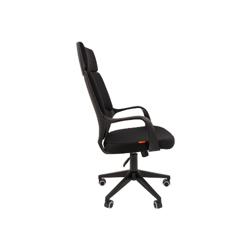 Кресло Chairman 525 черный, ткань, 120 кг