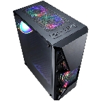 Компьютерный корпус Aerocool/Formula CL-3303B RGb черный без БП ATX 6x120мм 2xUSB 2.0 1xUSB 3.0 audio bott PSU