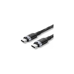 Кабель Vention USB 2.0 CM/CM - 1м. Черный 5А PD240W
