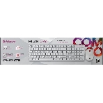 Комплект клавиатура+мышь Defender Milan C-992 беспроводной, USB, 1000 DPI, белый