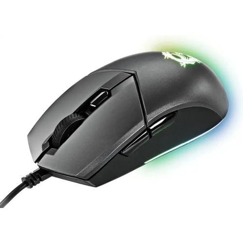 Мышь проводная MSI Clutch GM11 черный, 5000 dpi, USB, кнопки - 6