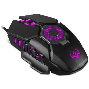 Мышь проводная SVEN RX-G880 черный, 7000 dpi, USB, кнопки - 7